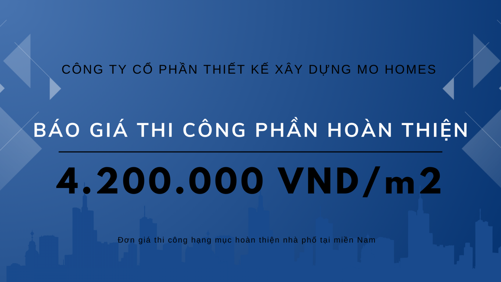 Báo giá hoàn thiện