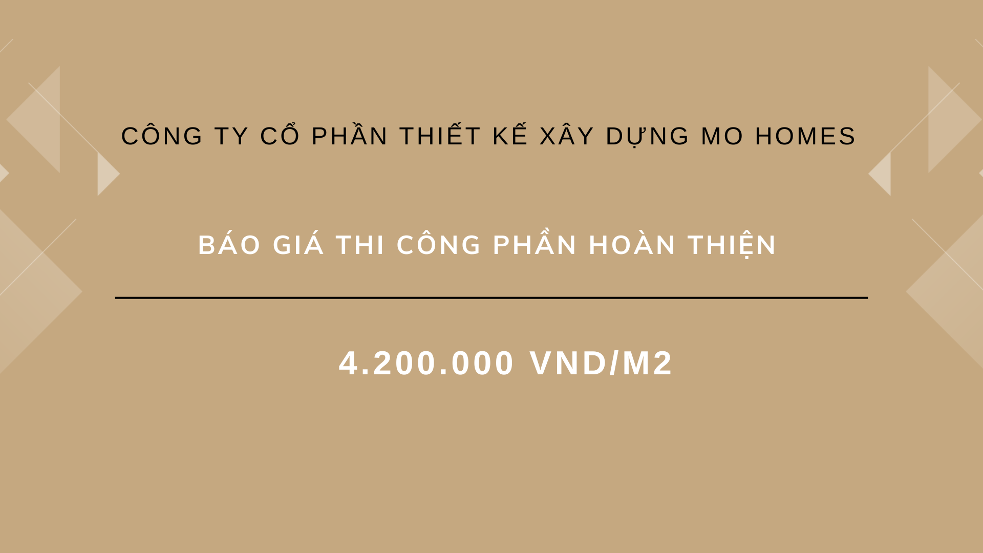 Báo giá hoàn thiện