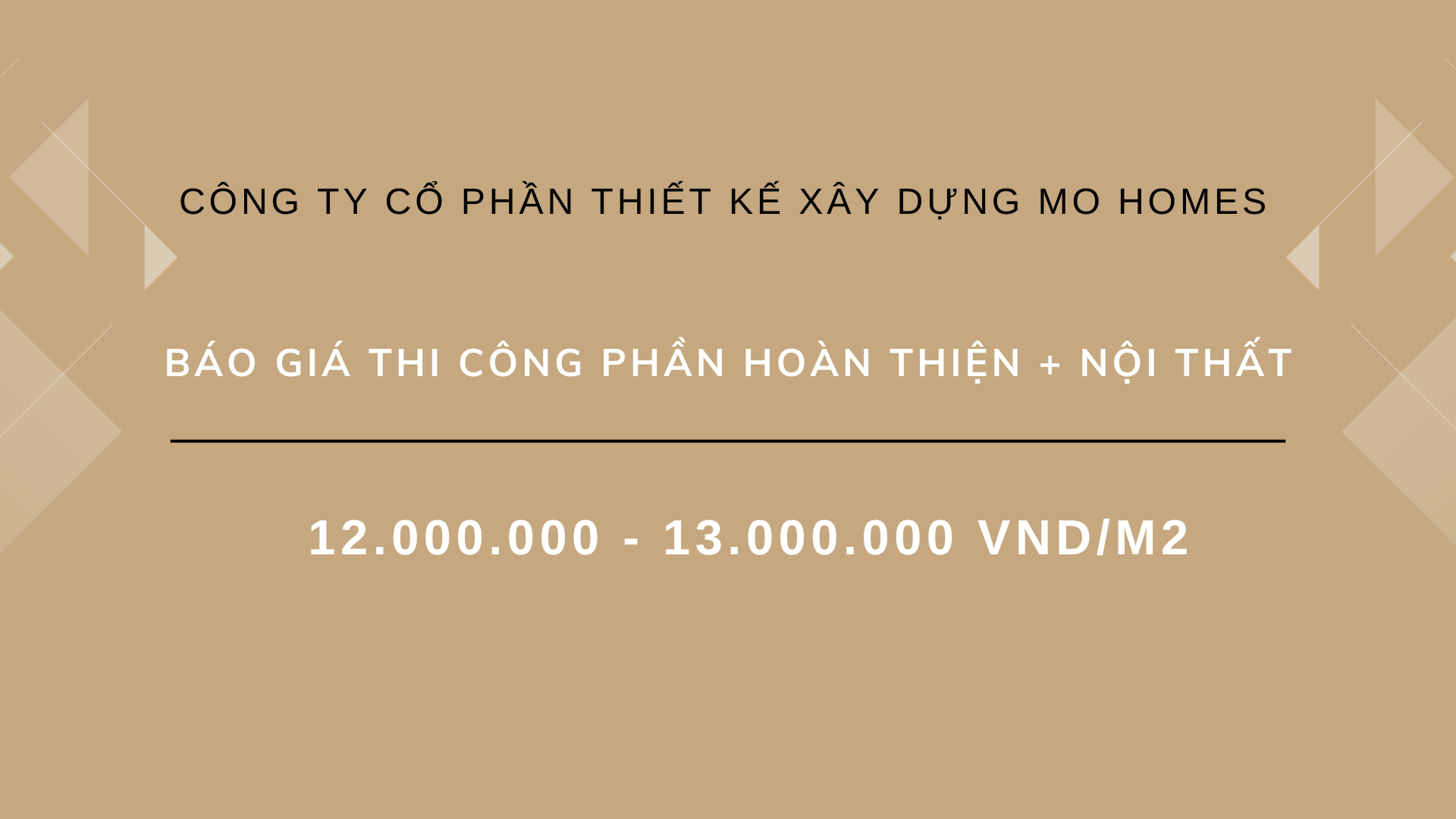 Báo giá xây nhà trọn gói 