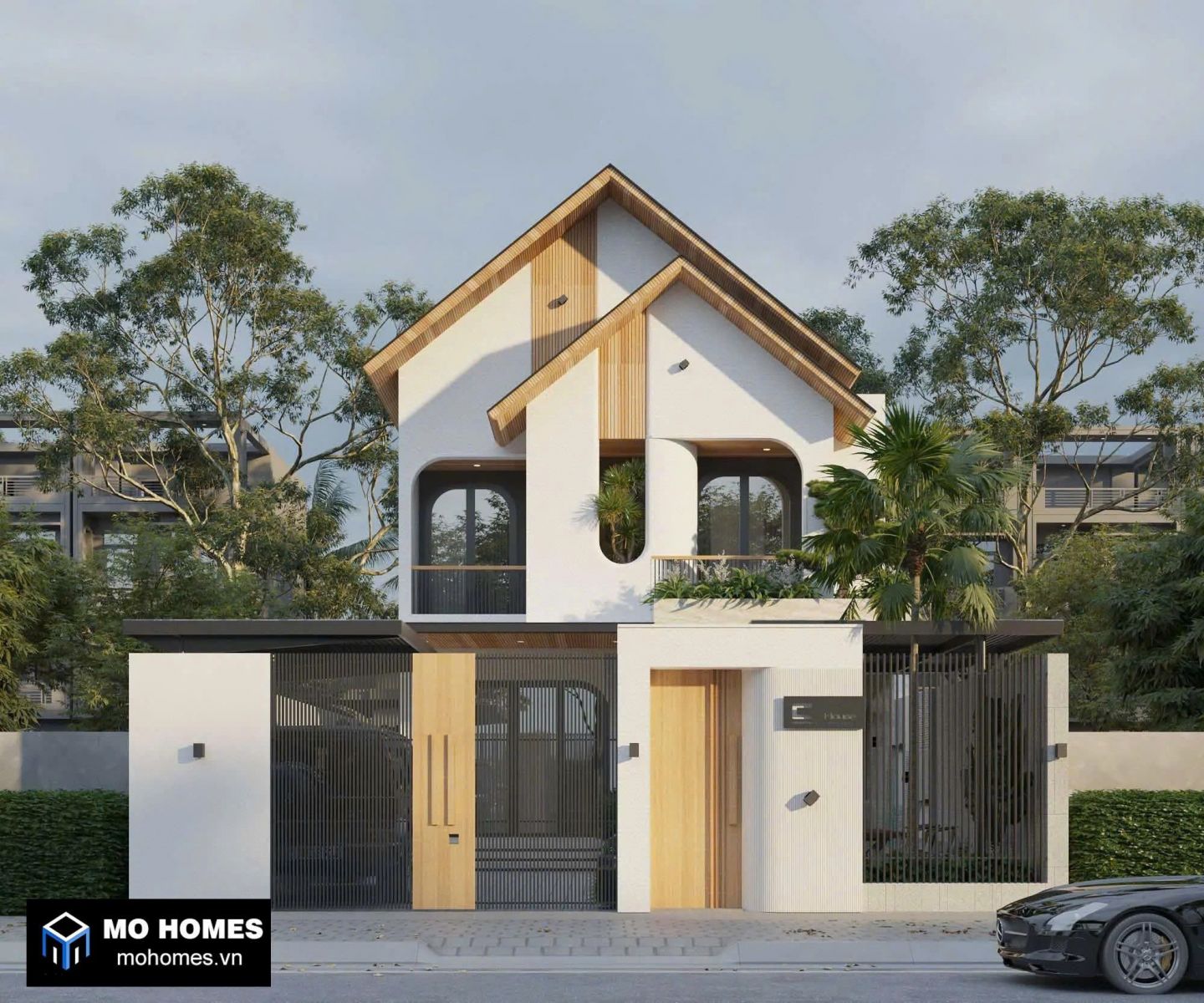 Biệt Thự 2 Tầng Hiện Đại 10x30m