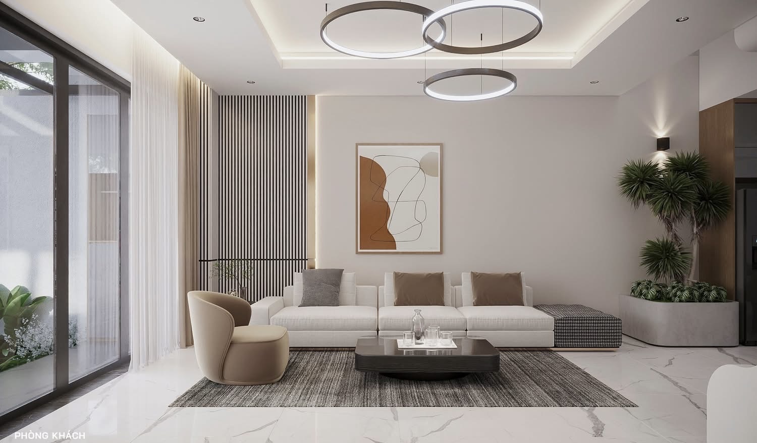 Thiết kế nội thất nhà phố Hùng House