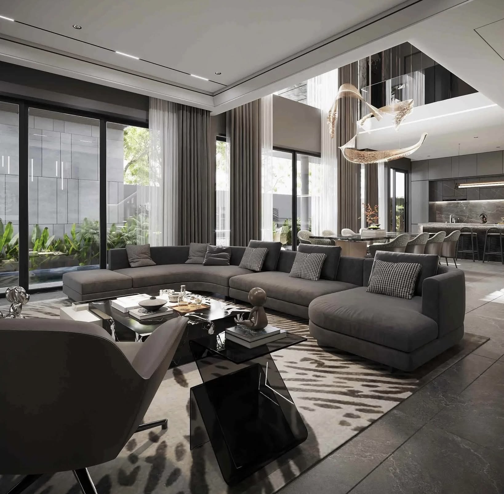 Thiết kế & thi công nội thất biệt thự cao cấp Lân Villa