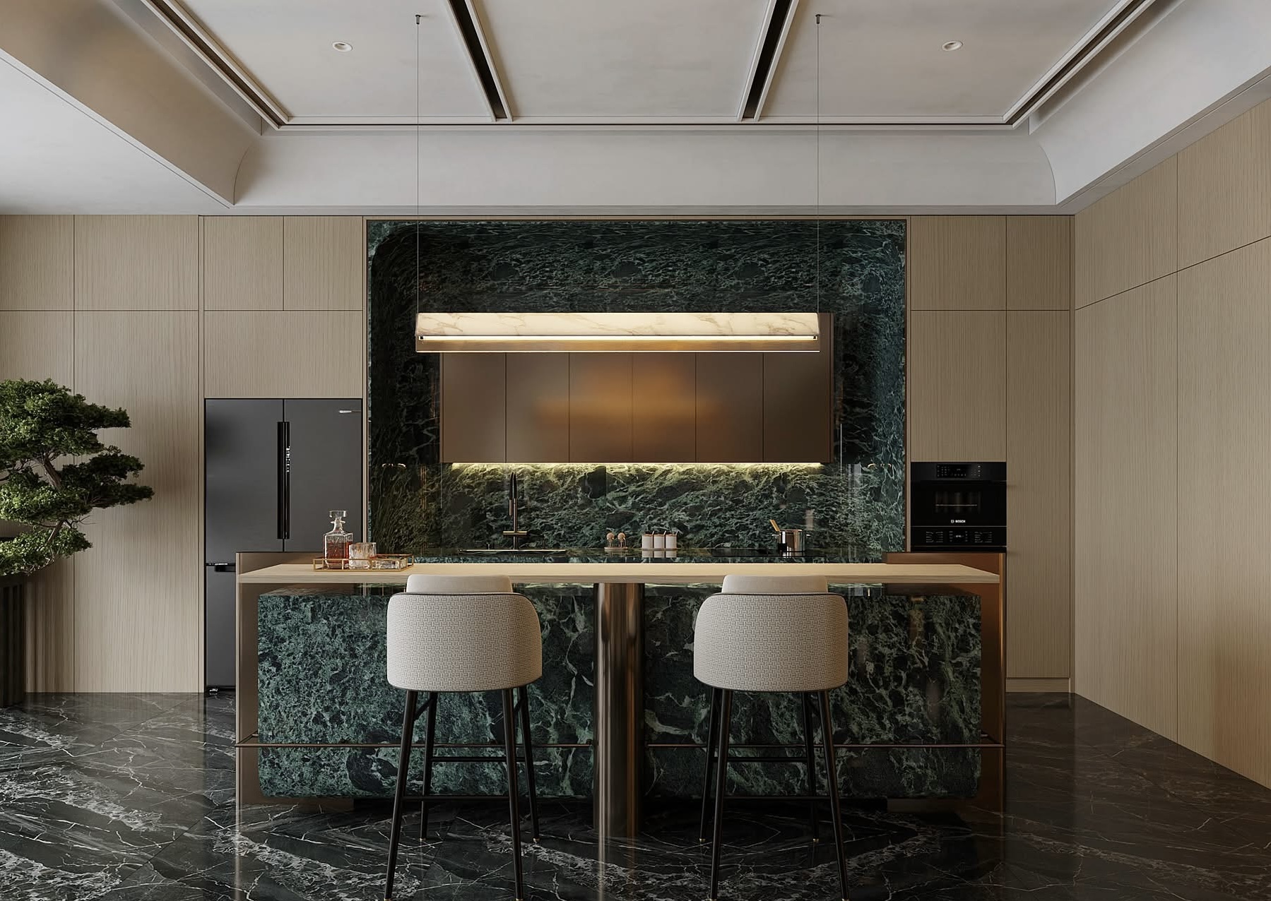 Thiết kế nội thất phòng bếp