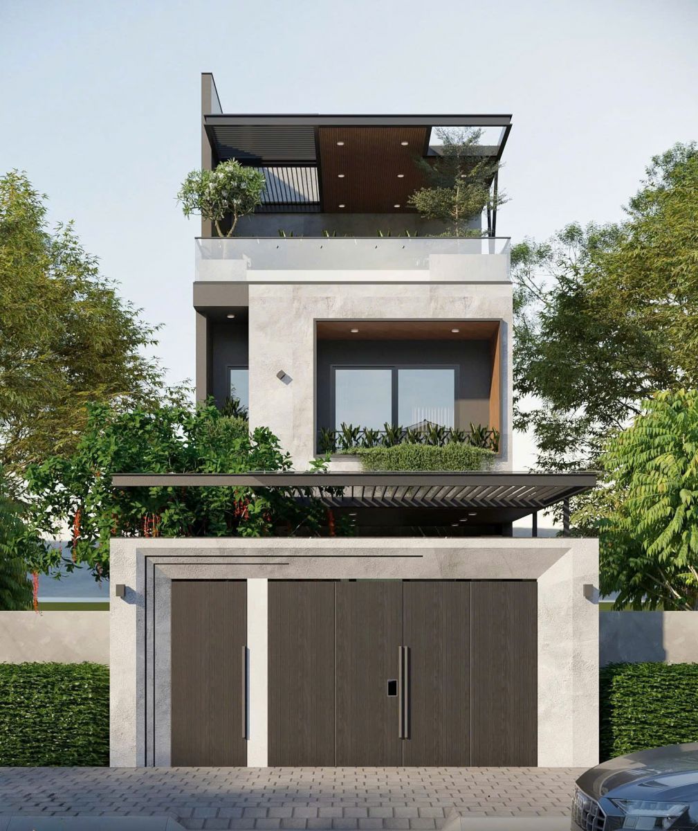 Mẫu thiết kế nhà 6x18m