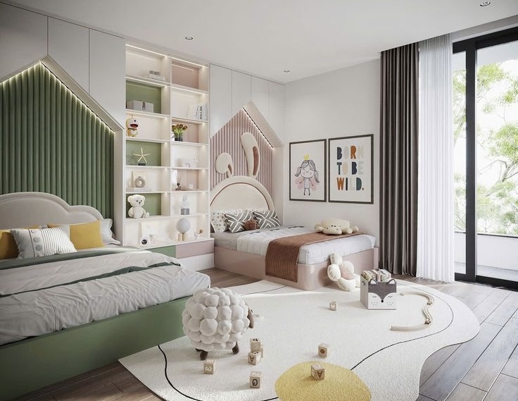 Mẫu thiết kế phòng trẻ em