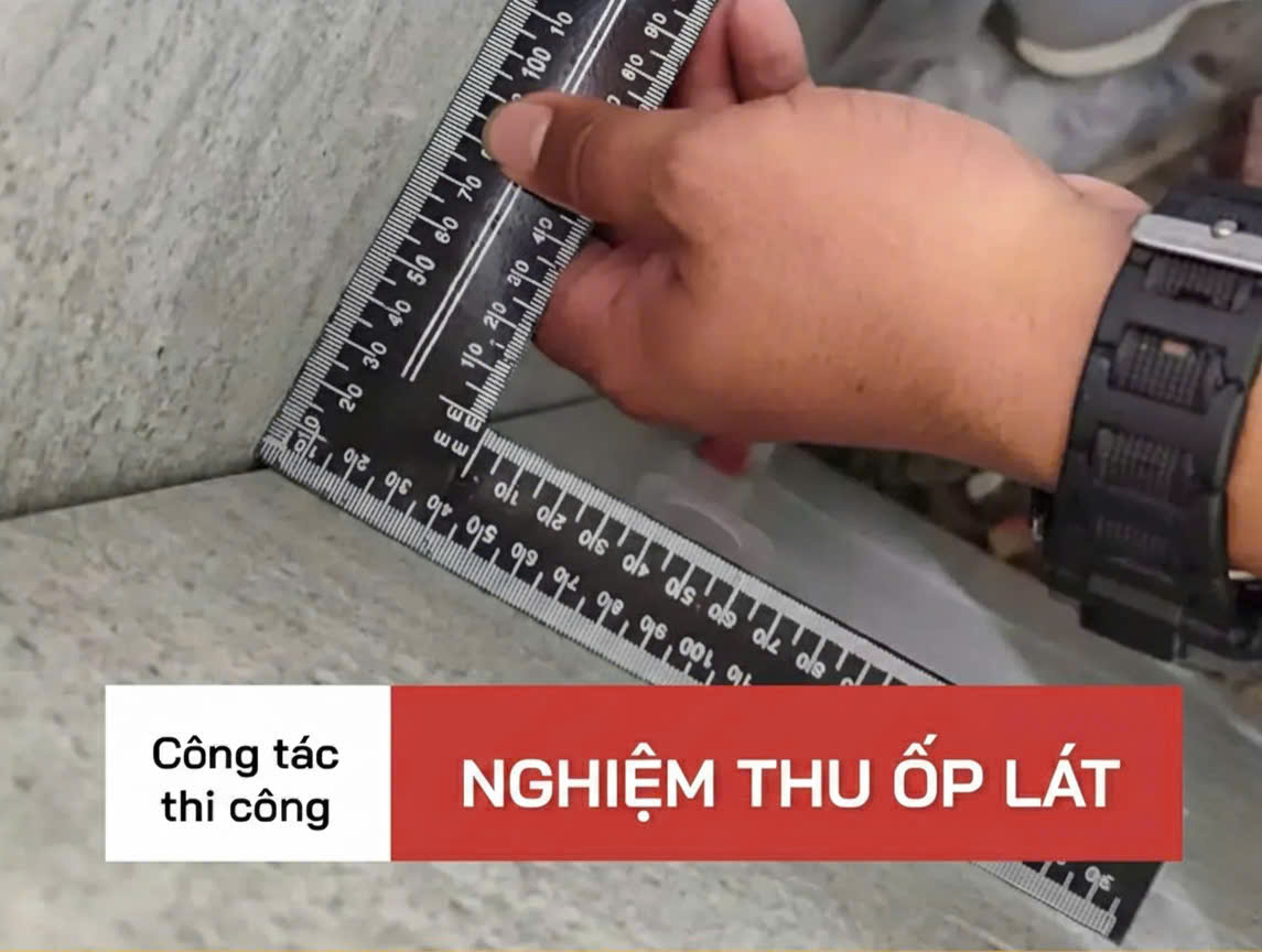 Nghiệm thu ốp lát gạch