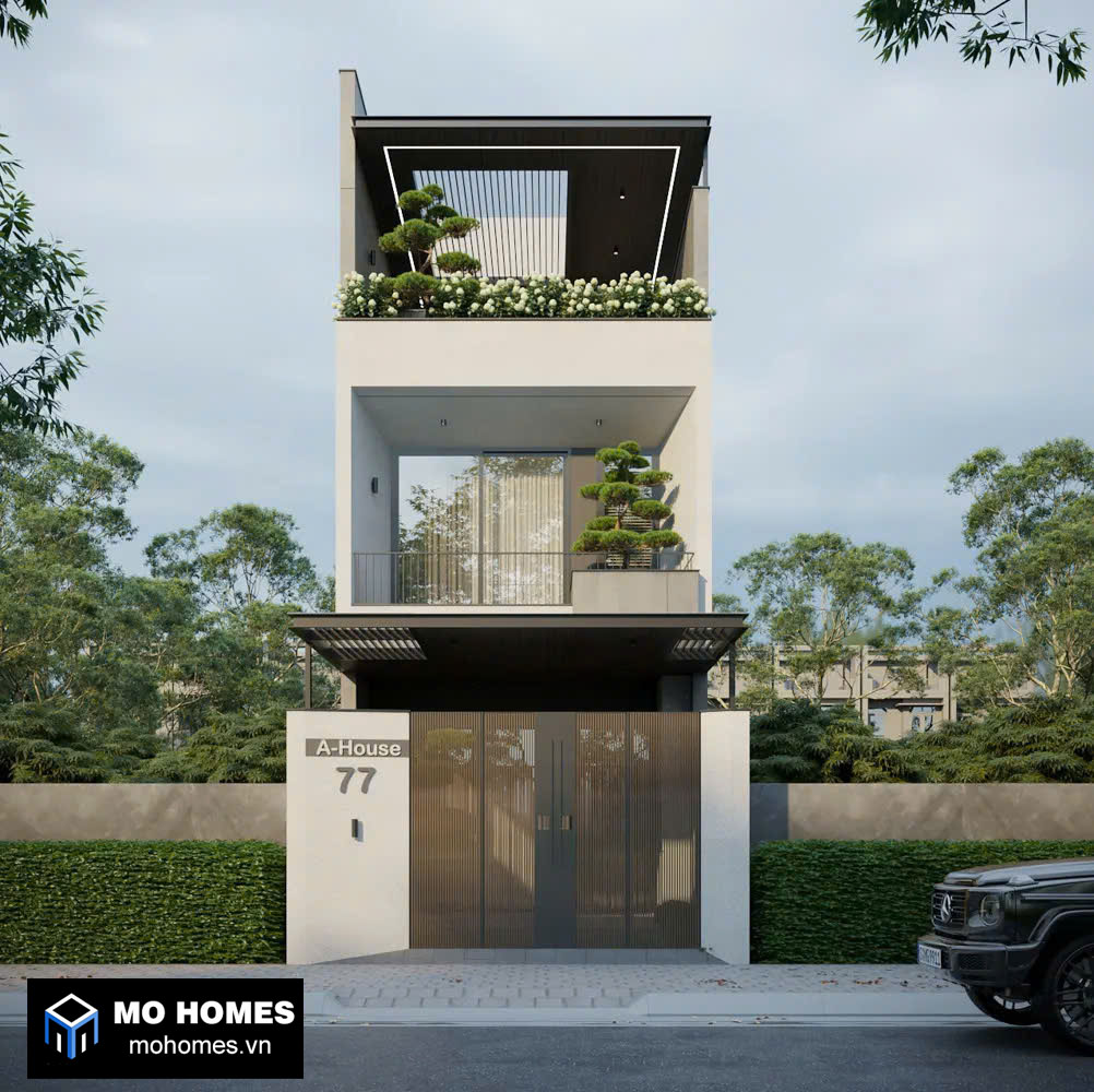 Nhà lệch tầng 5×20