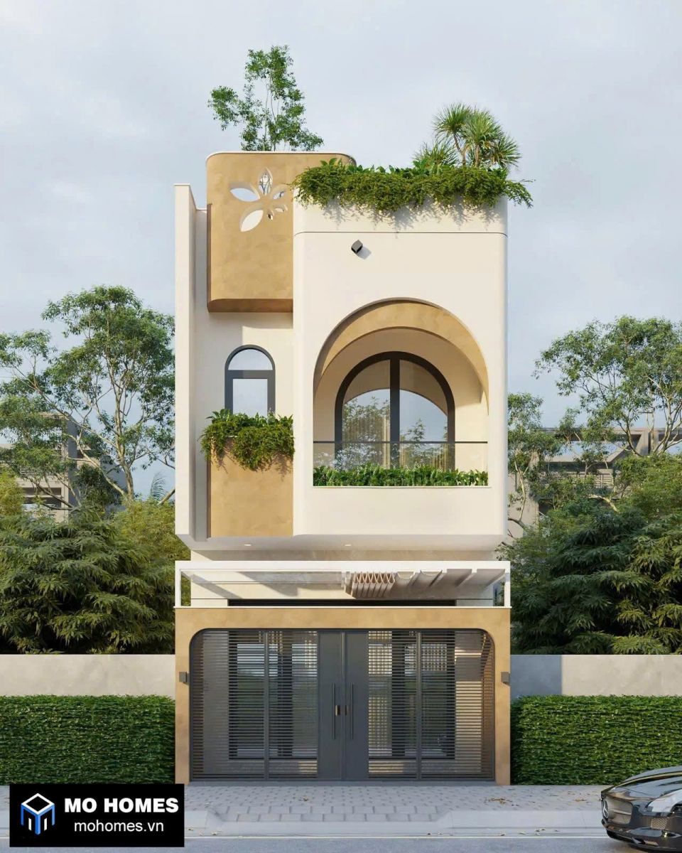 Nhà Phố 2 Tầng 1 Tum Kết Hợp Kinh Doanh