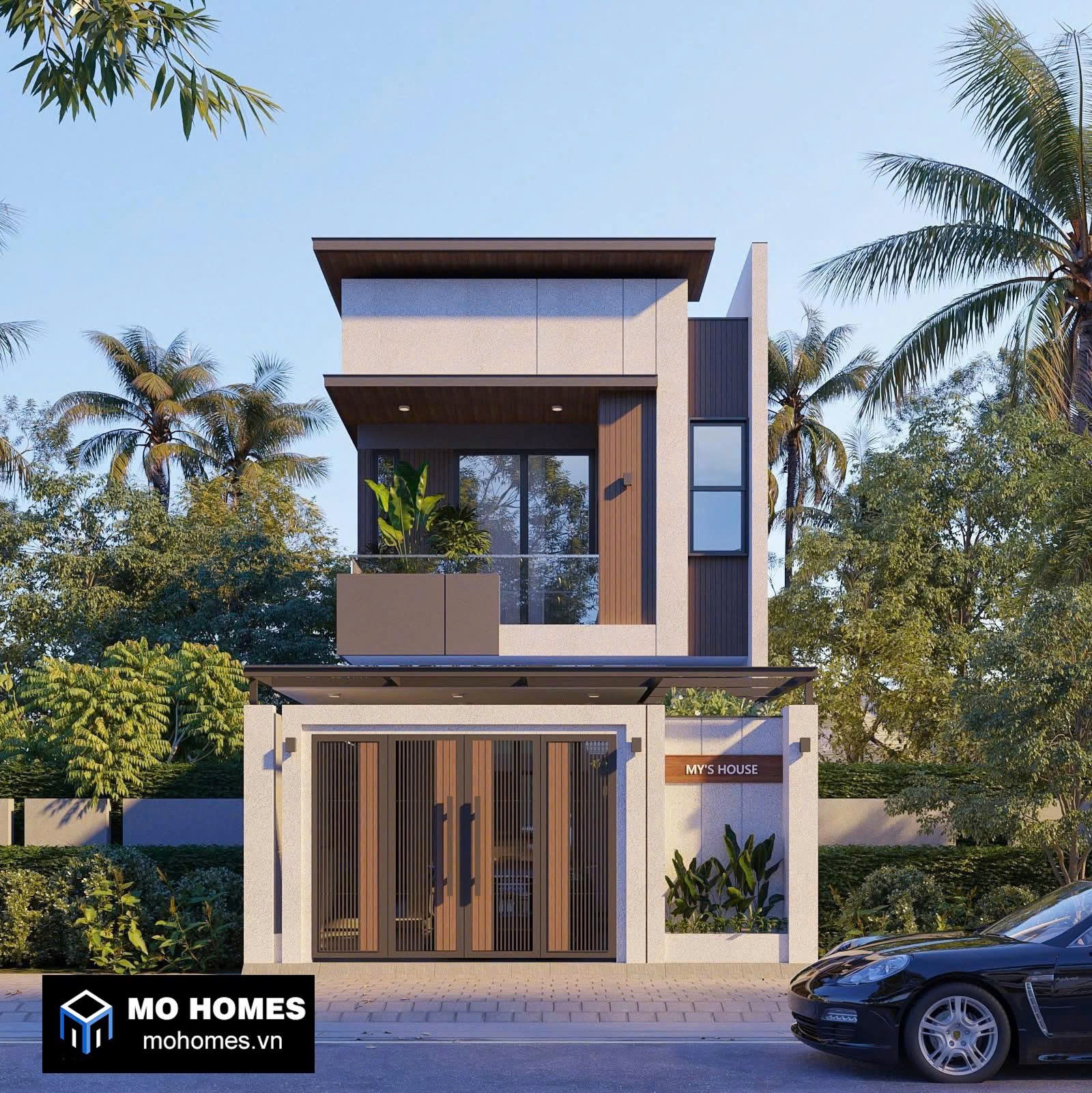 Nhà Phố 2 Tầng Hiện Đại