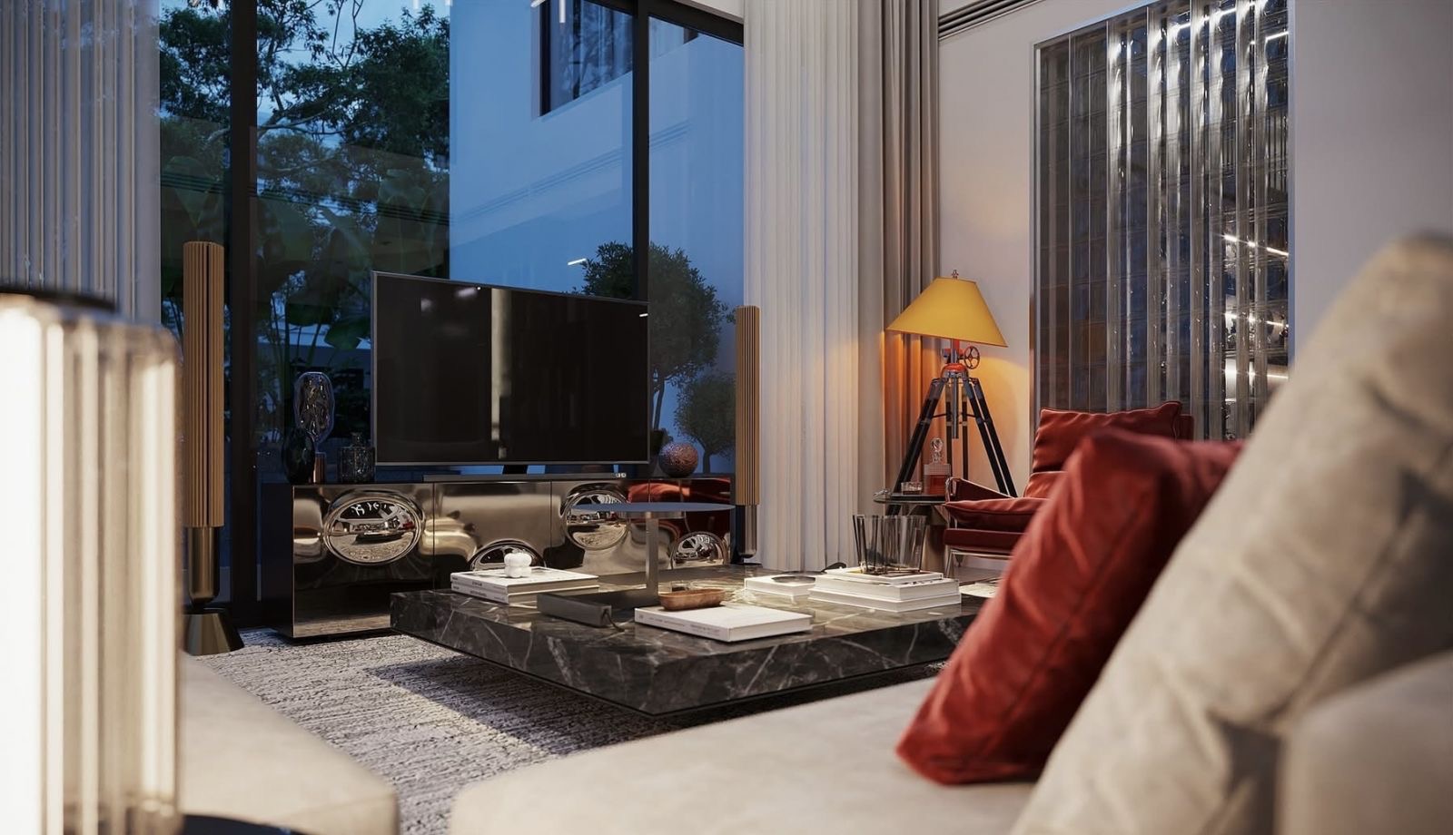 Thiết Kế Nội Thất Hiện Đại Vinhomes Green Paradise Cần Giờ