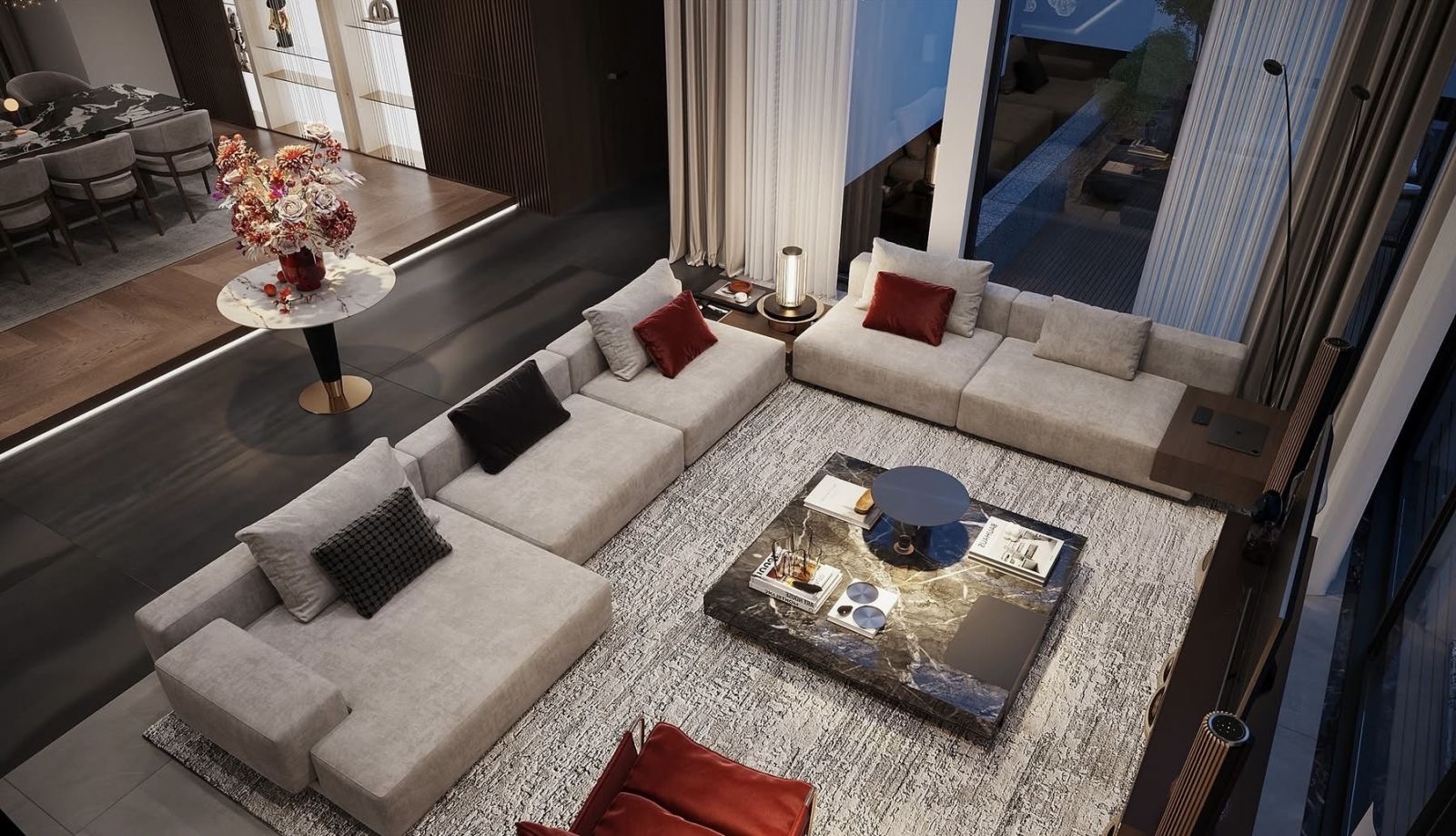 Thiết Kế Nội Thất Indochine Vinhomes Green Paradise Cần Giờ