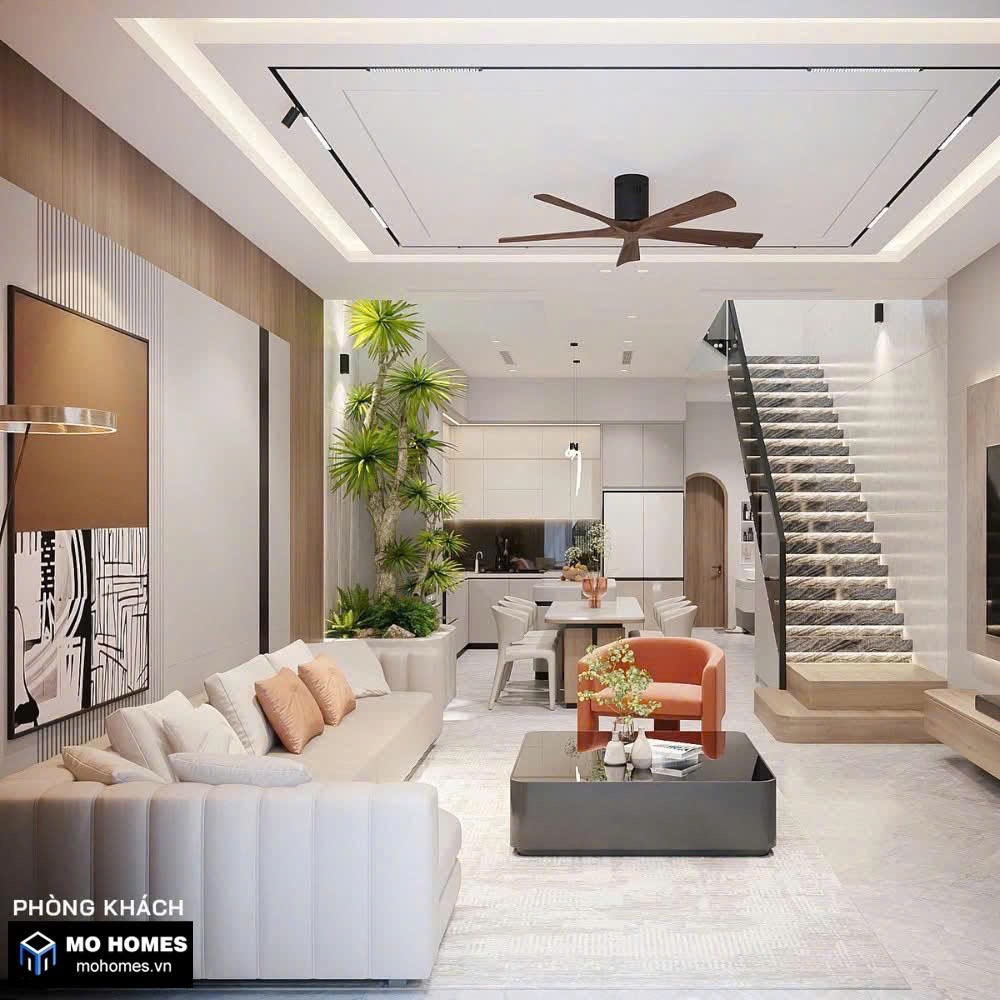 Thiết kế nội thất nhà phố Vũ House